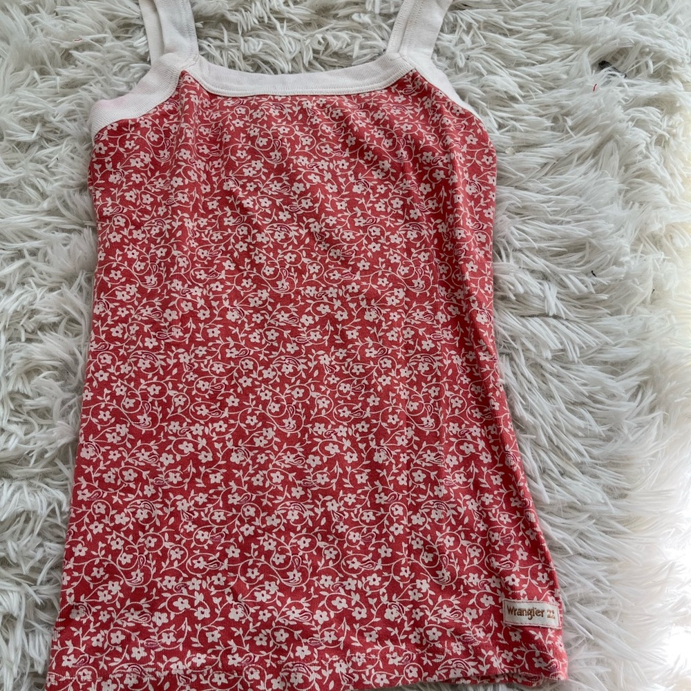 Billabong Wrangler Floral Fitted Tank Top